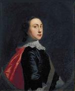 Joseph wright of derby Self-portrait in Van Dyck Costume oil painting